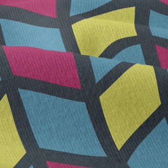 Colorful Mosaic Waves Modern Jersey