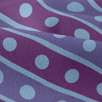 Double Purple Dotted Lines Modern Jersey