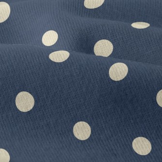 Classic Navy Polka Dots Modern Jersey