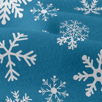 Pure White Snowflake Modern Jersey