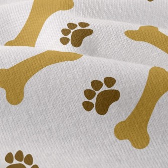 Minimalistic Bone Footprints Modern Jersey