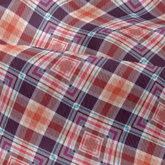 Multi-Level Plaid Modern Jersey