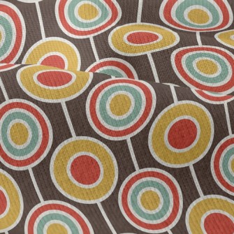 Retro Psychedelic Circle Modern Jersey