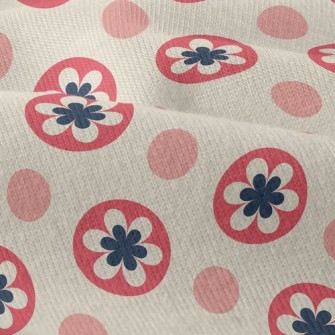Flowers And Dots Modern Jersey