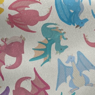 Colorful Charizard Jersey Backed Fleece