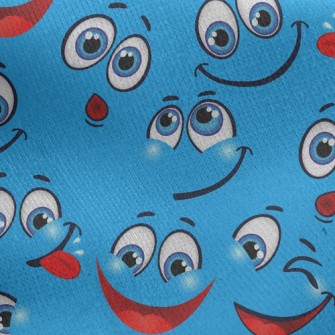 Emoji Jersey Backed Fleece