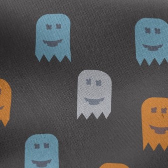 Happy Ghost Jersey Backed Fleece