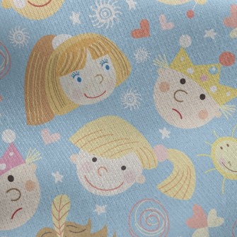 Playful Child Jersey Backed Fleece