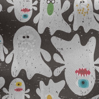 Funny Ghost Jersey Backed Fleece