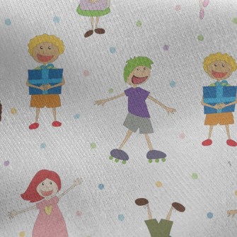Happy Child Jersey Backed Fleece