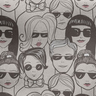 Sunglasses Crowd Jersey Backed Fleece