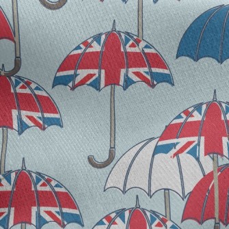 Union Jack Umbrella Jersey Backed Fleece