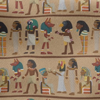 Egyptian Culture Jersey Backed Fleece