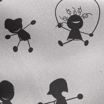 Happy Child Jersey Backed Fleece