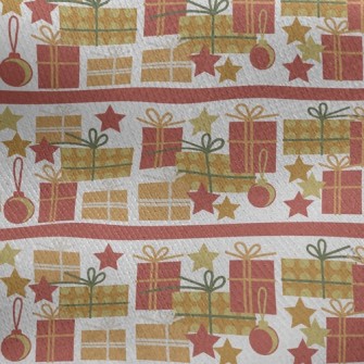 Christmas Gift Jersey Backed Fleece