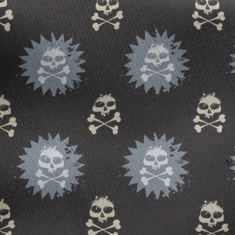 Exploding Skeleton Jersey Backed Fleece