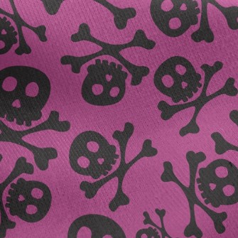 Skull Family Jersey Backed Fleece