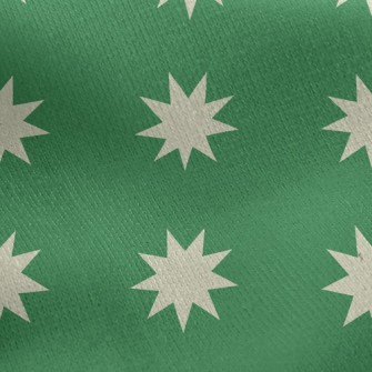 Mini Sparkling Star Jersey Backed Fleece