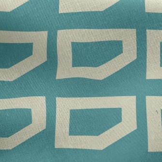 Notched Rectangle Jersey Backed Fleece