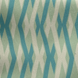 Two-Color Cross Lines Jersey Backed Fleece