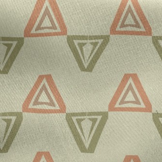 Mystery Triangle Jersey Backed Fleece