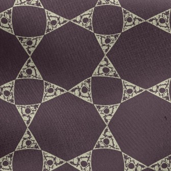 Nostalgic Tile Arrangement Jersey Backed Fleece