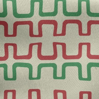 Two-Color Fence Jersey Backed Fleece