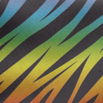 Colorful Fashion Print Jersey Backed Fleece
