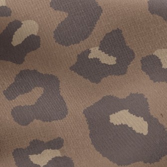 Popular Leopard Print Jersey Backed Fleece