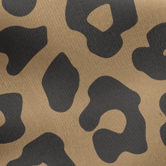 Classic Cheetah Print Jersey Backed Fleece