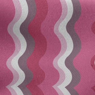 Sawtooth Wave Jersey Backed Fleece