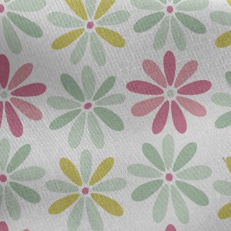 Temperament Tricolor Floret Jersey Backed Fleece