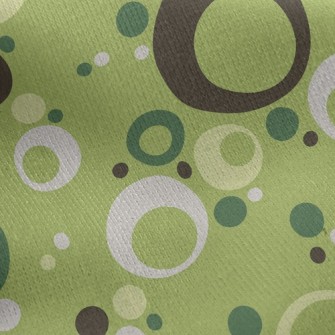 Variable Size Dots Jersey Backed Fleece