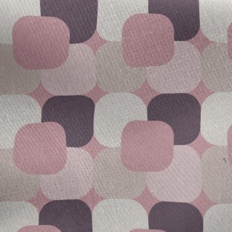 Fashion Round Jersey Backed Fleece