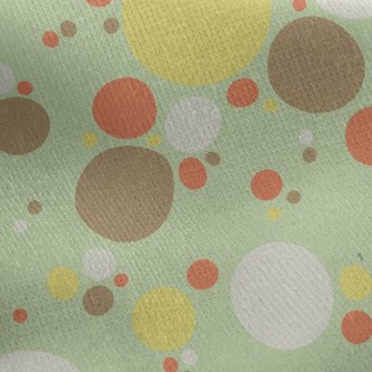 Colorful Dots Jersey Backed Fleece