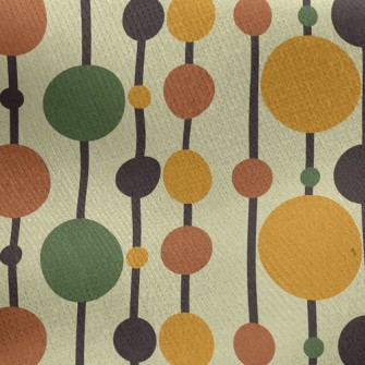 Dot Series Curtain Jersey Backed Fleece