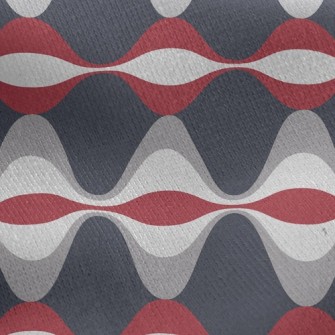 Weird Wave Jersey Backed Fleece