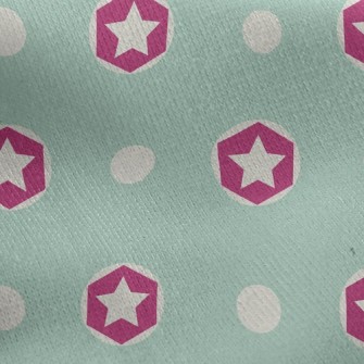 Dots And Pentacles Jersey Backed Fleece