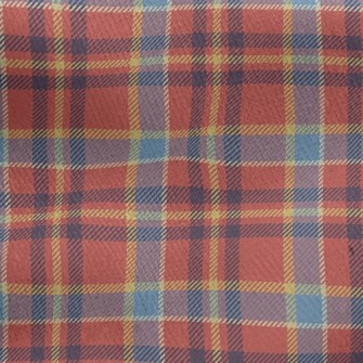 Two-Color Stacked Check Jersey Backed Fleece