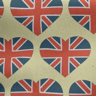 Union Jack Heart Jersey Backed Fleece