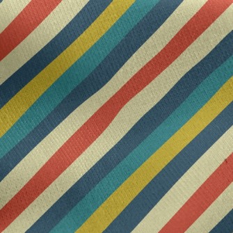 Strong Diagonal Streaks Jersey Backed Fleece