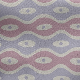 Weird Wavy Little Bit Jersey Backed Fleece