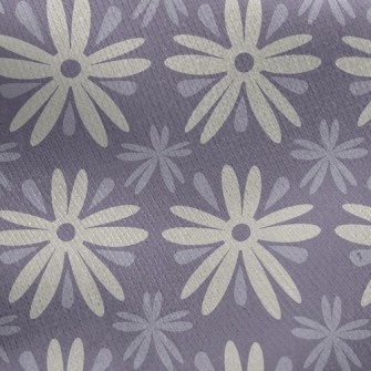 Gentle Romantic Flower Jersey Backed Fleece