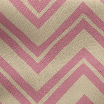 Wavy Stripes Jersey Backed Fleece
