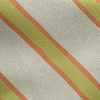 Large Gap Stripes Jersey Backed Fleece