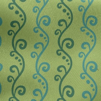 Little Curly Vine Jersey Backed Fleece