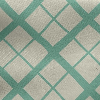 Simple Thick Rhombus Jersey Backed Fleece