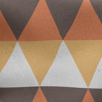 Four Color Mosaic Rhombus Jersey Backed Fleece