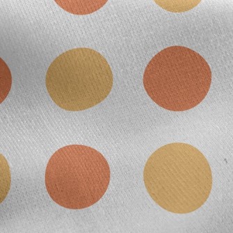 Two-Color Vibrant Dots Jersey Backed Fleece