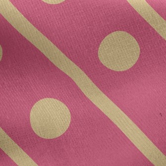 Arrange Dots Smoothly Jersey Backed Fleece